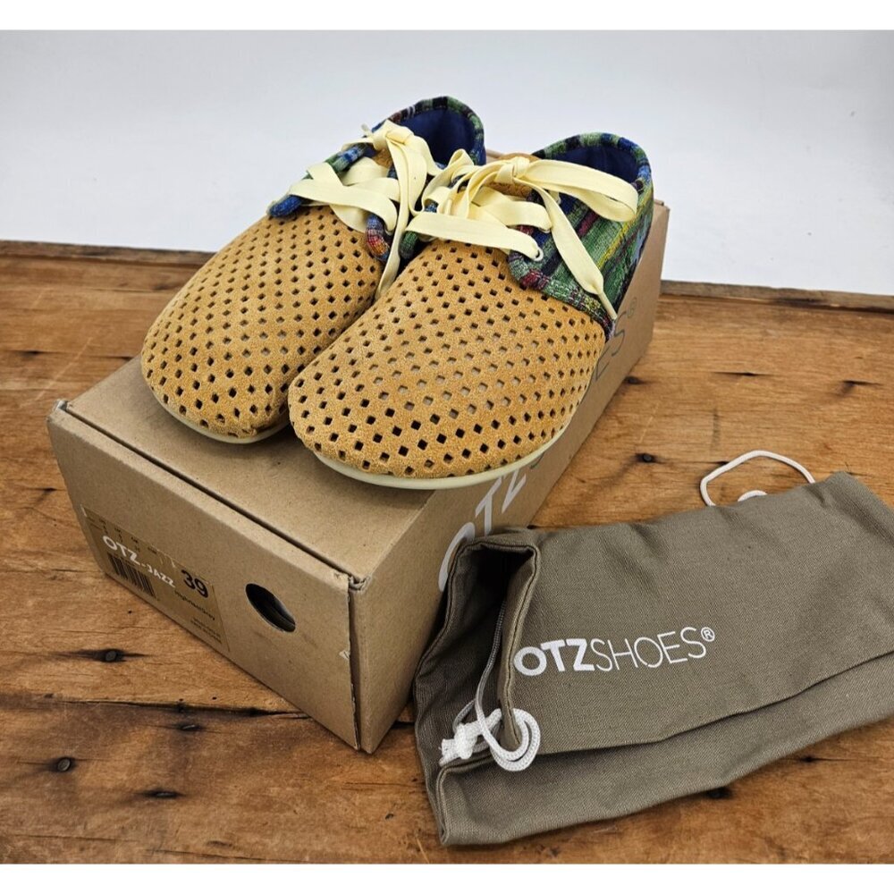 New OTZ Shoes Jazz in Batik Size 39 Mens 6 Womens 9 Highrise/Grey